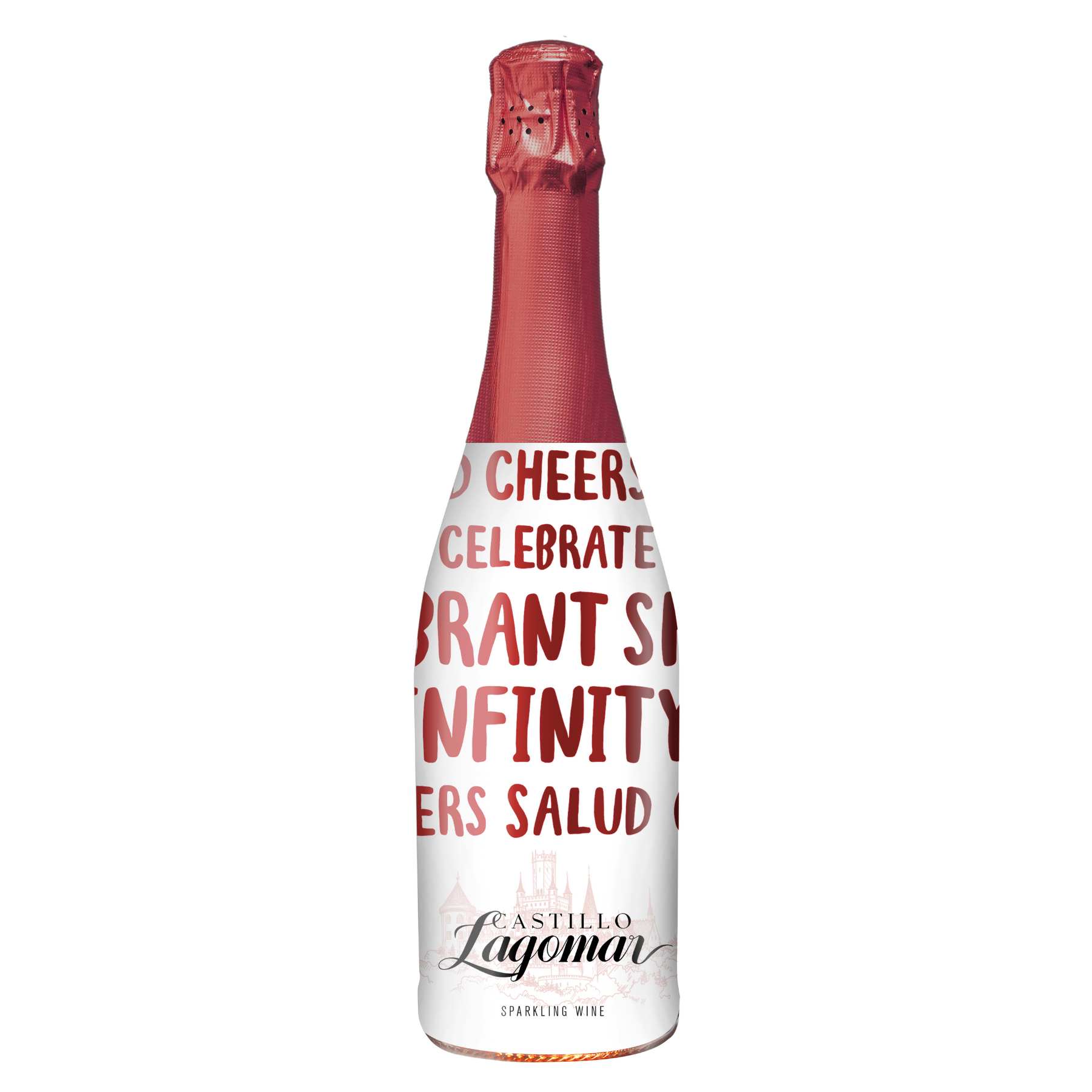 Вино игристое Garcia Carrion Castillo Lagomar, розовое сладкое, 0,75 л ...