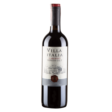 Вилла Италия Каберне Совиньон Венето, красное сухое, Италия, 1 бутылка