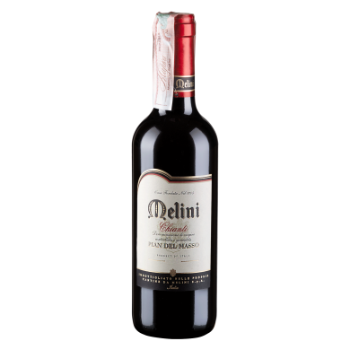 Меліні К'янті П'ян дель Масо, червоне сухе, 0,375 л, Італія, 1 пляшка