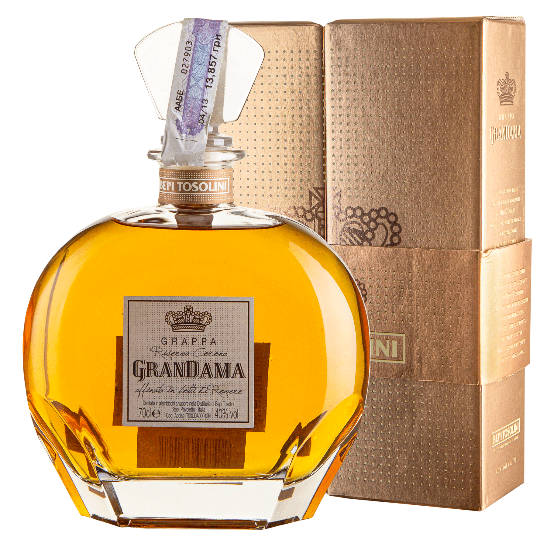 Граппа Bepi GranDama Decanter 0,7 л, Фріулі-Венеція-Джулія, Італія