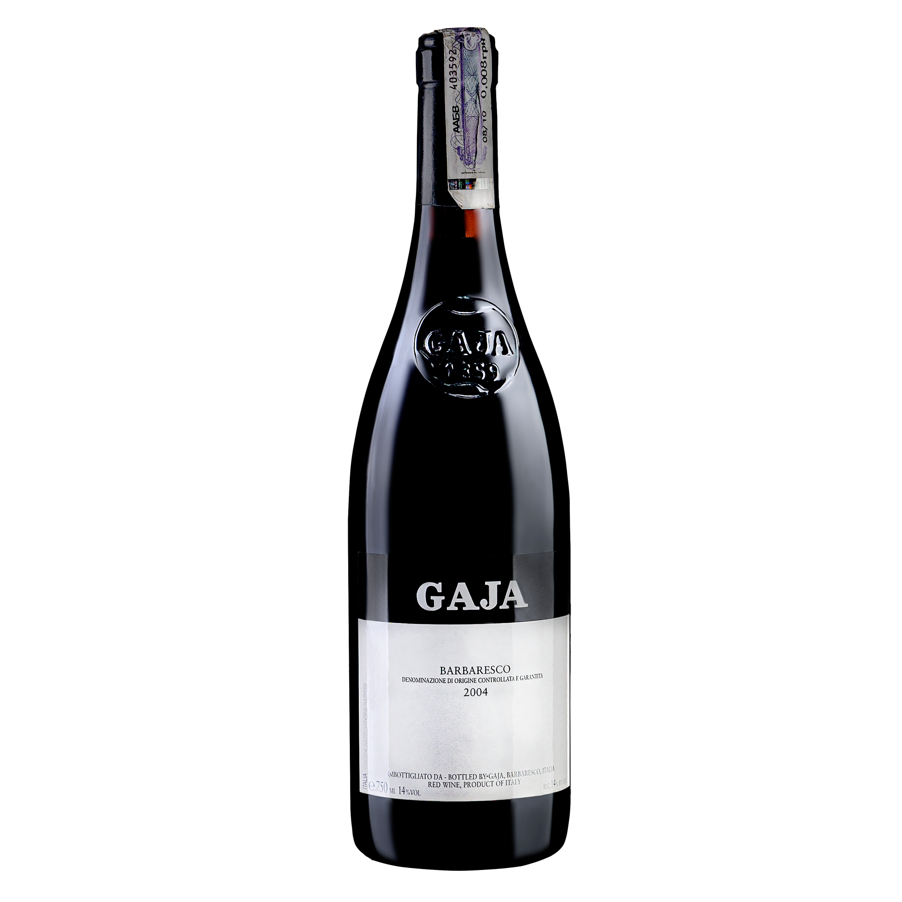 Вино Gaja Barbaresco DOCG 2004, червоне сухе, 0,75 л, П'ємонт