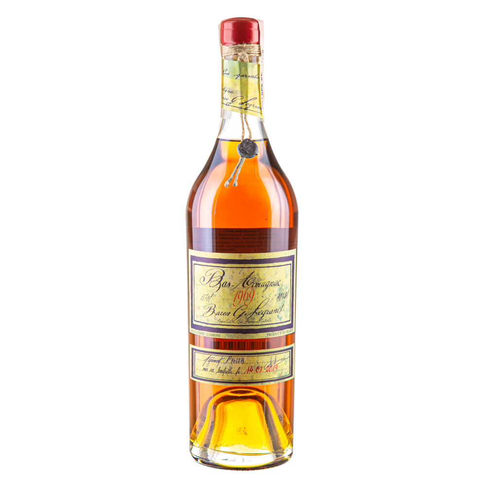 古酒1969 Baron Gaston Legrand Арманьяк Bas Armagnac Baron Gaston Legrand 1969, 0,7 л
