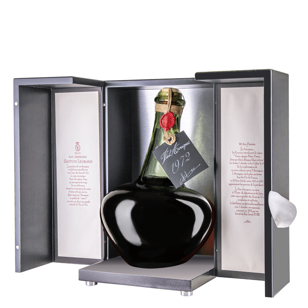 Арманьяк Bas Armagnac Baron Gaston Legrand Carafe Pansue 1972, 2 л