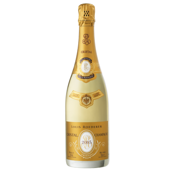 Шампанське Louis Roederer Cristal Vintage 2005, біле брют, 0,75 л