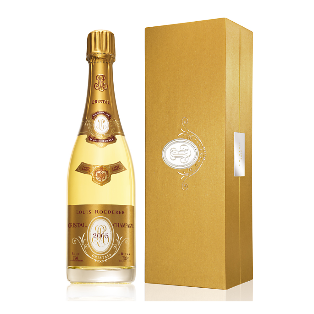 Шампанське Louis Roederer Cristal Vintage 2005, біле брют, 0,75 л