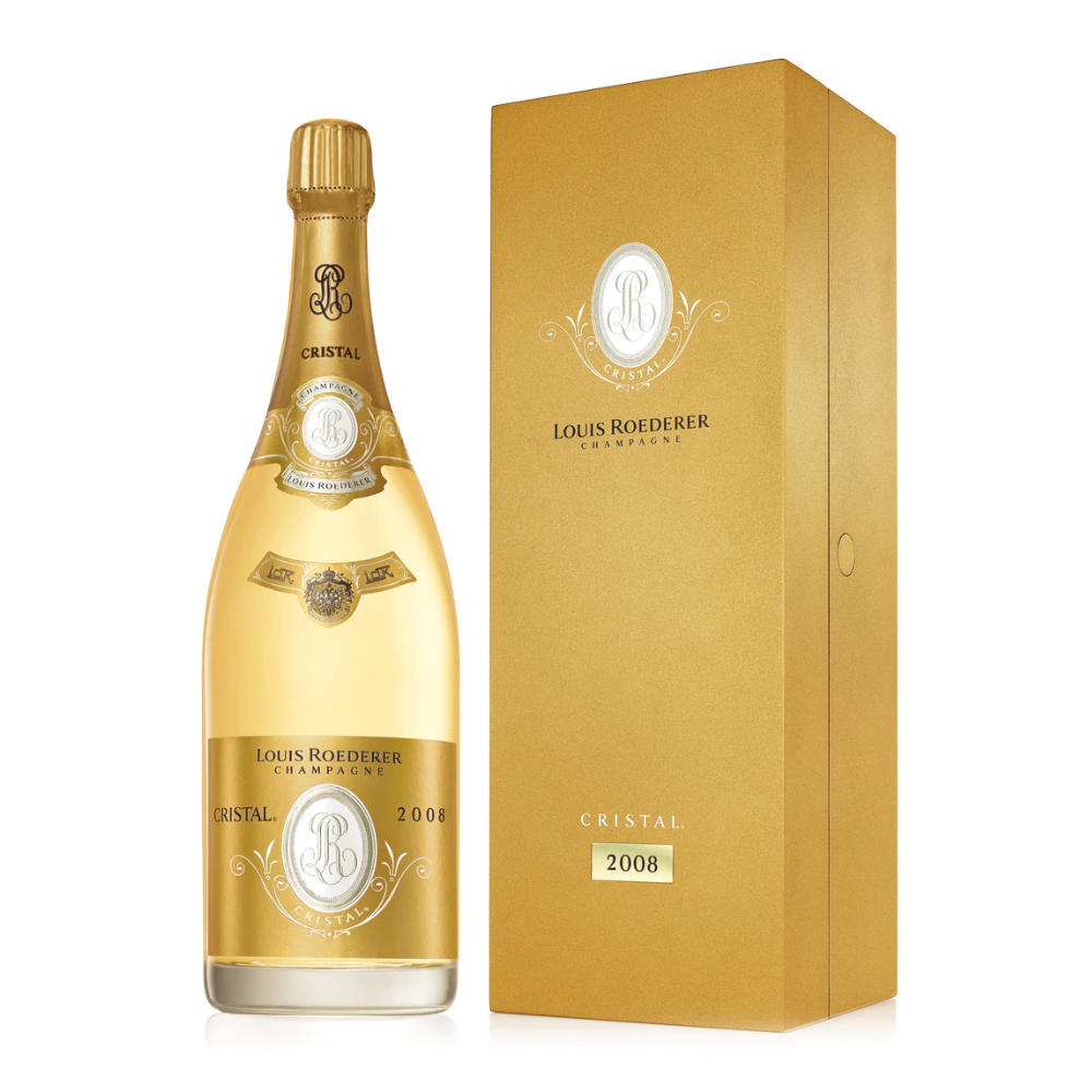 Шампанське Louis Roederer Cristal Vintage Gift Box 2008, біле брют