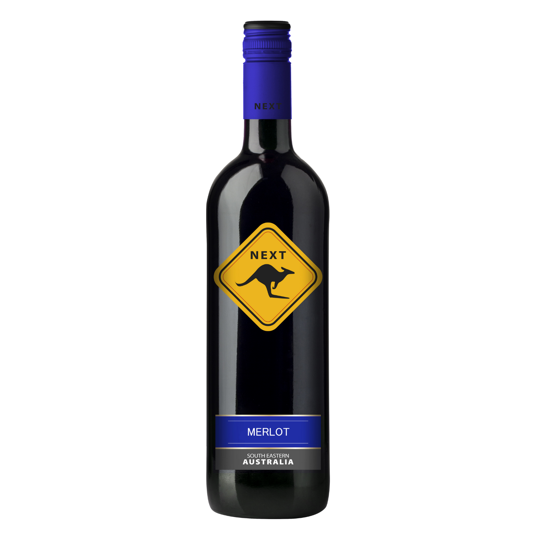 Вино Next Kangaroo Merlot, червоне сухе, 0,75л, ПівденноСхідна