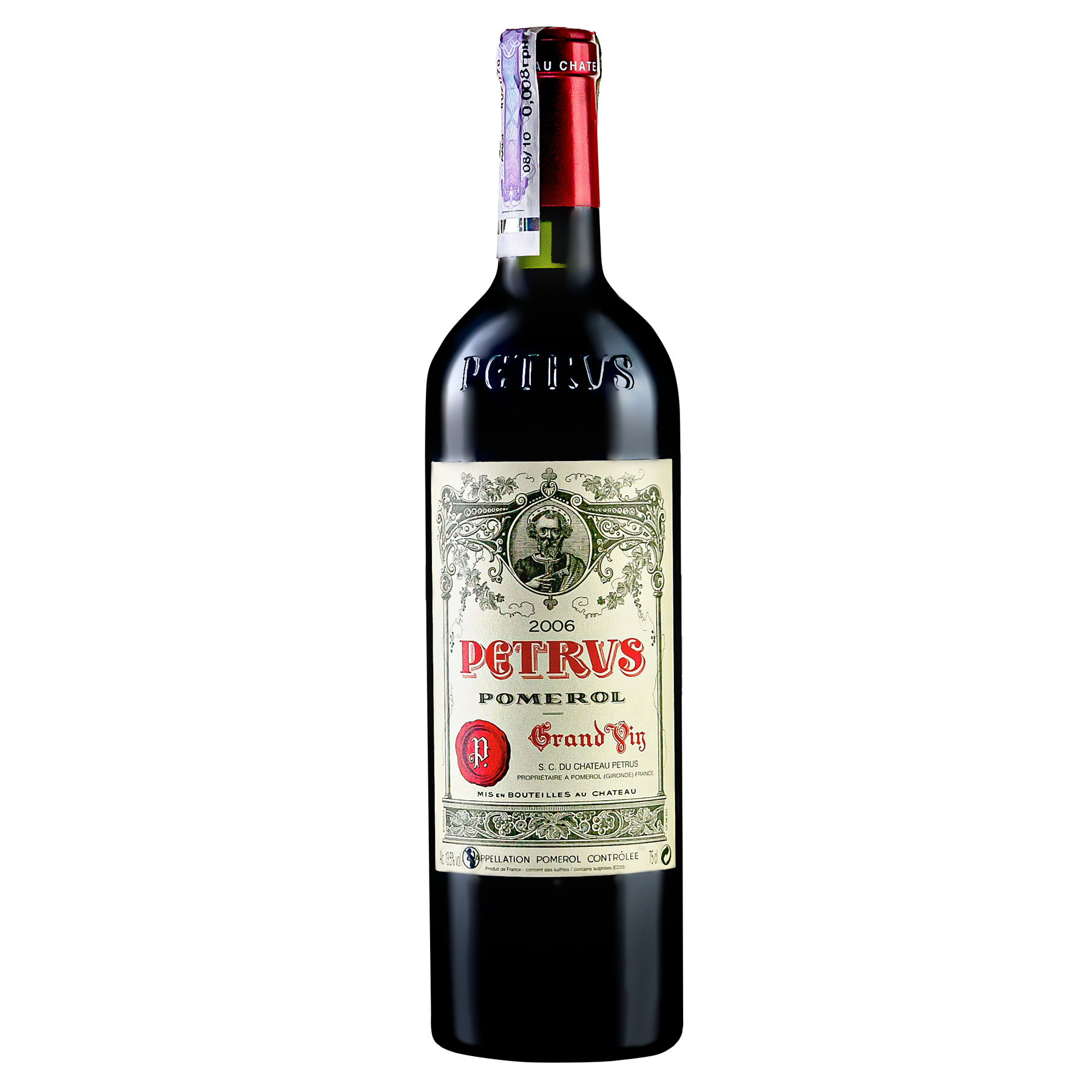 Вино Petrus Pomerol 2006, красное сухое, 0,75 л, Помероль, Бордо