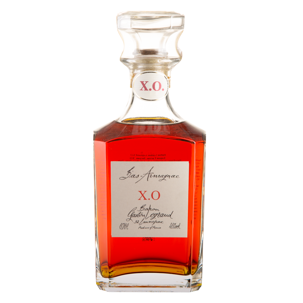 Арманьяк Bas Armagnac Baron Gaston Legrand XO Carafe Wood Gift, 0