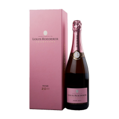 Луи Родерер Брют Розе ДеЛюкс Гифт Бокс 2011, розовое брют, Франция, 1 бутылка