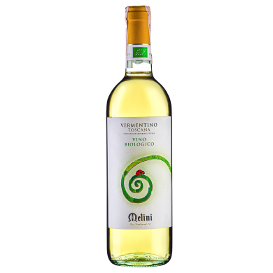 Мелини Верментино Био, Белое сухое, Италия, 1 бутылка