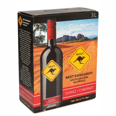 Next Kangaroo Shiraz Cabernet Bag in Box