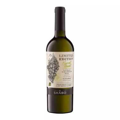 SHABO Muscat Ottonel Semi-Sweet Limited Edition