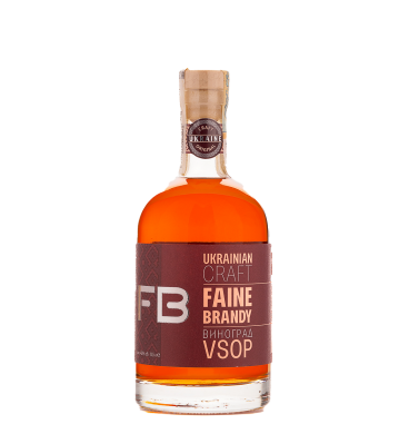 Файне Бренді Виноград VSOP, 0,5 л, Украина, 1 бутылка
