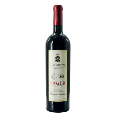 Леоне ди Кастрис Донна Лиза Саличе Салентино Резерва 1995, красное сухое, Италия, 1 бутылка