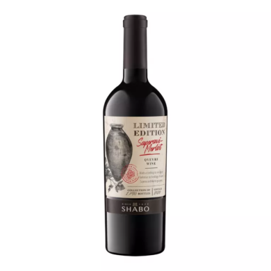 SHABO Saperavi-Merlot Limited Edition по-Кахетински