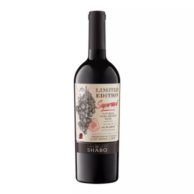 SHABO Saperavi Semi-Sweet Limited Edition