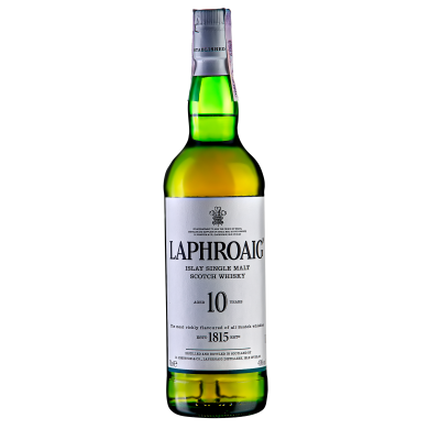 Лафройг 10 років, односолодовий, Шотландія, 1 пляшка