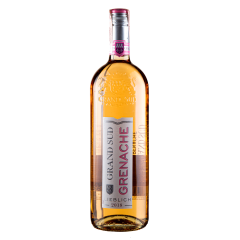 Гранд Сюд Гренаш, розовое полусладкое, 1 л, Франция, 1 бутылка