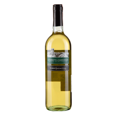 Торре Сарацена Катарато-Шардоне, белое сухое, Италия, 1 бутылка