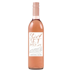 Сантет Поинт Зинфандель Блаш Розе, розовое полусухое, США, 1 бутылка