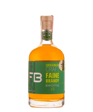 Файне Бренді Виноград VS, 0,5 л, Украина, 1 бутылка