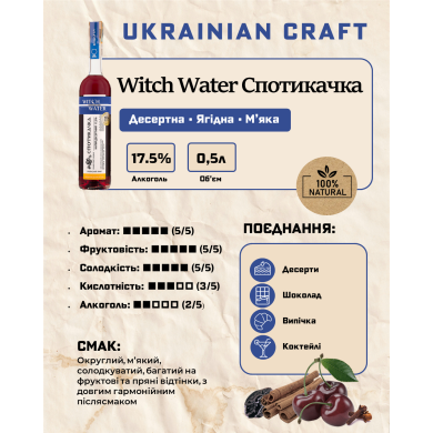 Witch Water Спотикачка характеристика