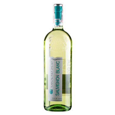 Гранд Сюд Совиньон Блан, белое сухое, 1 л, Франция, 1 бутылка
