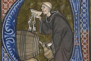 Виноделие в период Средневековья