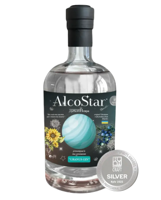 AlcoStar Uranus GIN Різнотрав’я та пелюстки соняшника