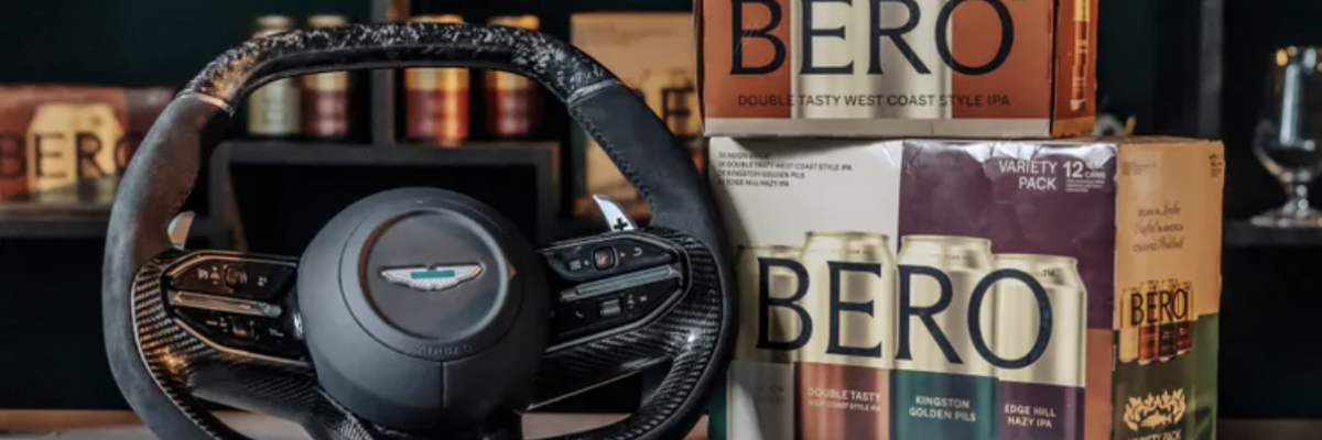 Том Холланд запускает коллаборацию безалкогольного пива Bero с Aston Martin