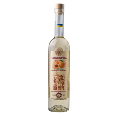 Палиночка Абрикосова, 0,5 л, Україна, 1 пляшка