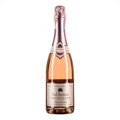ЛаШето Креман де Луар Брют Розе, розовое брют, Франция, 1 бутылка
